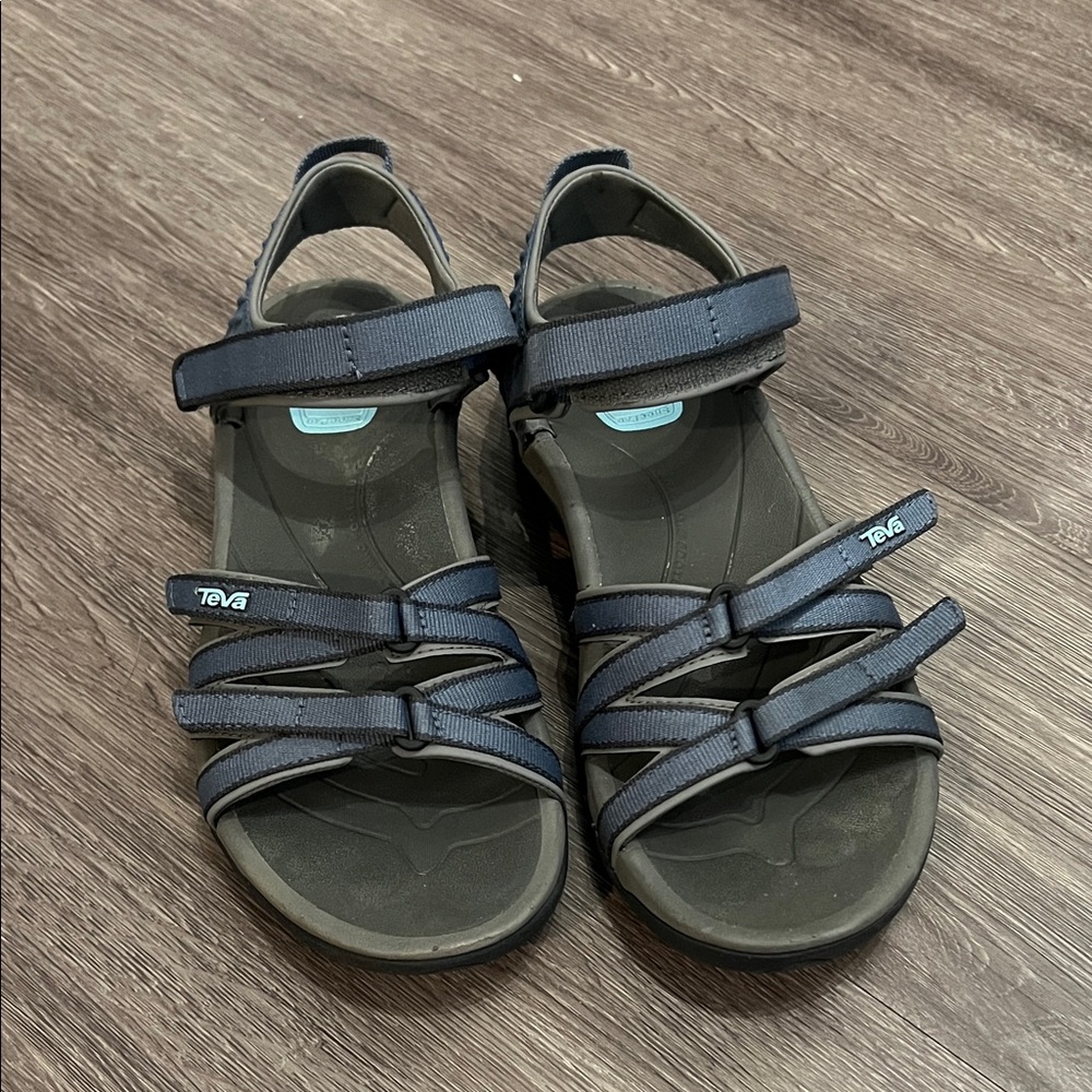 Teva Blue and Grey Sandals